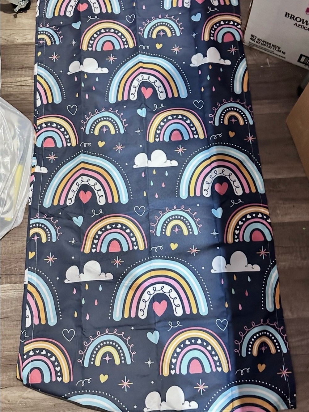 New Rainbow Curtains Bohemian Printed Blackout window curtains